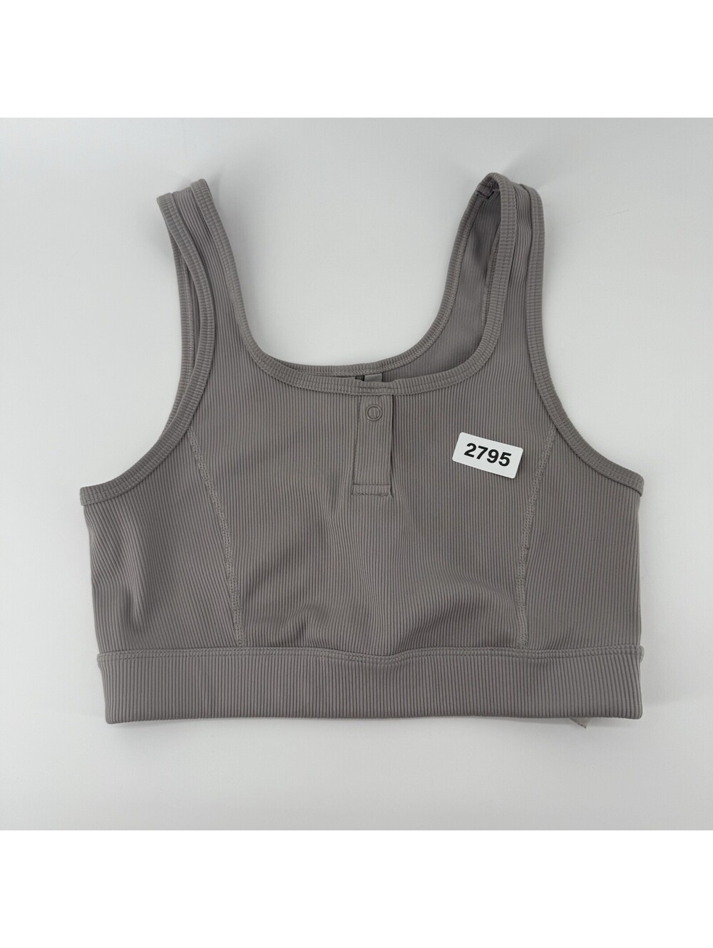 ZELLA Size S Gray Wireless Pull On  Yoga Sports Bra